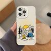 Trendy Camping Phone Case For iPhone 13 12 17 16 15 14 11 Pro Max For iPhone 15 16 14 7 8 Plus XS XR X Antishock Silicone Cover