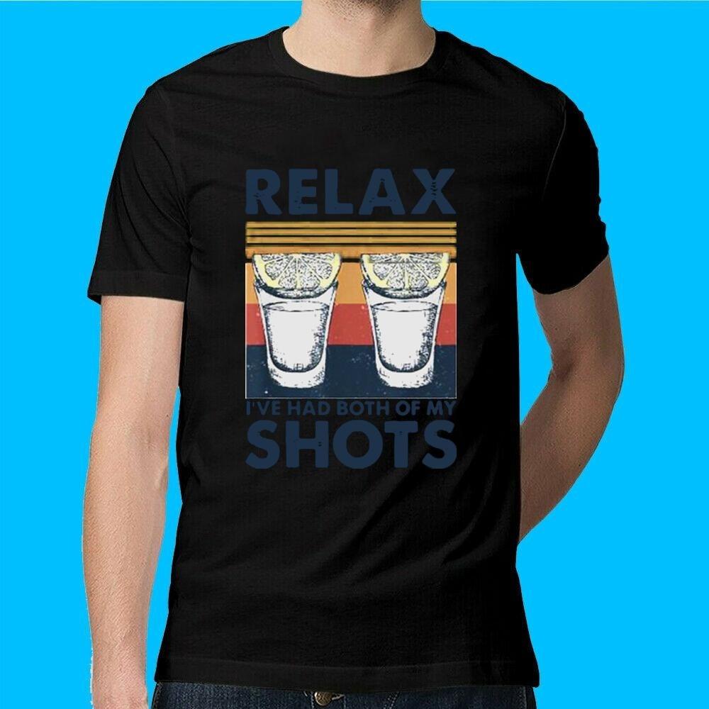 Футболка унисекс Relax I ve Had My Shots Tequila Drinking S чёрный