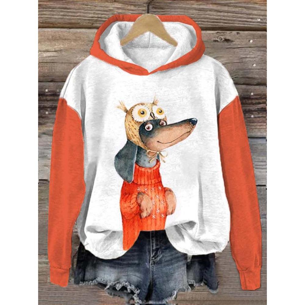 Fat Cat Dog Hoodies Animal 3D Print Women Men Casual Hooded Sweatshirts Streetwear Oversized Pullover Hoodie Top Female Clothing