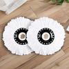BaiJiaHaoShi Universal Fiber Rotary Mop Replacement Heads, 3-Pack