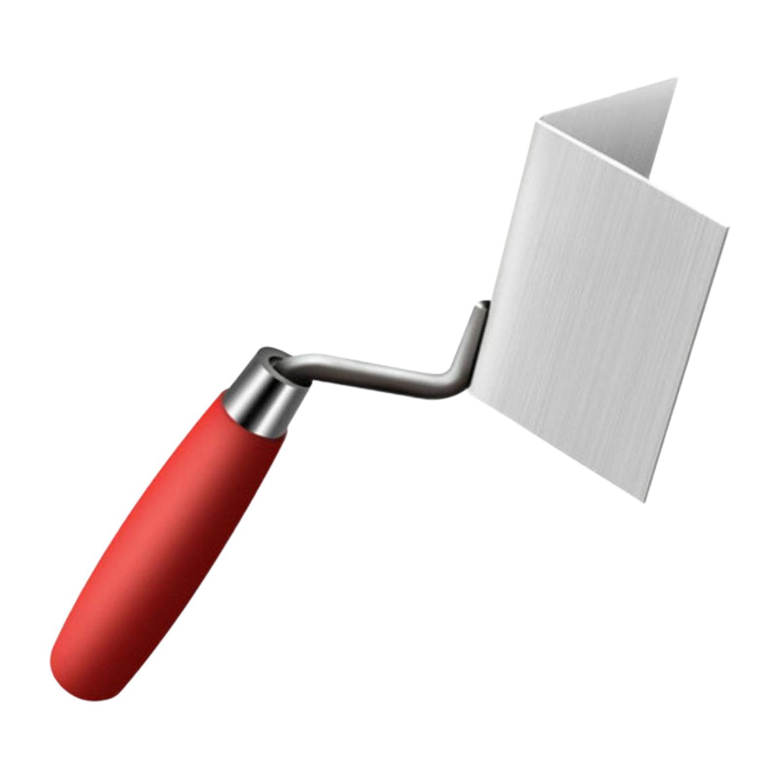 Corner Trowel Professional Gyprock with Grip Handle Stainless Steel Ergonomic Finishing Trowels Drywall Trowels Outside