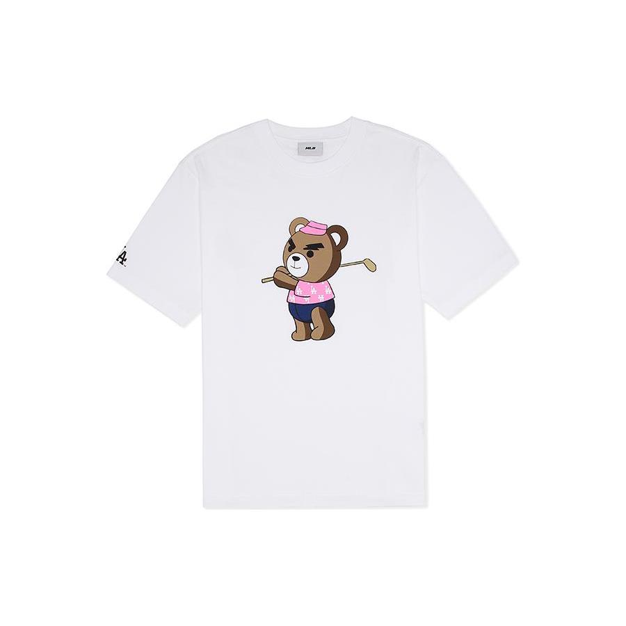 New MLB T Shirts Unisex White 3ATSE0333-07WHS