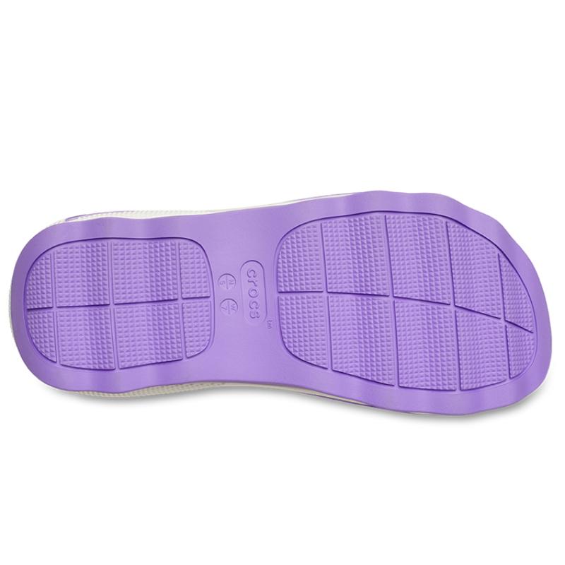 Crocs Mega Crush Triple Strap Sandals 'Purple' Women's