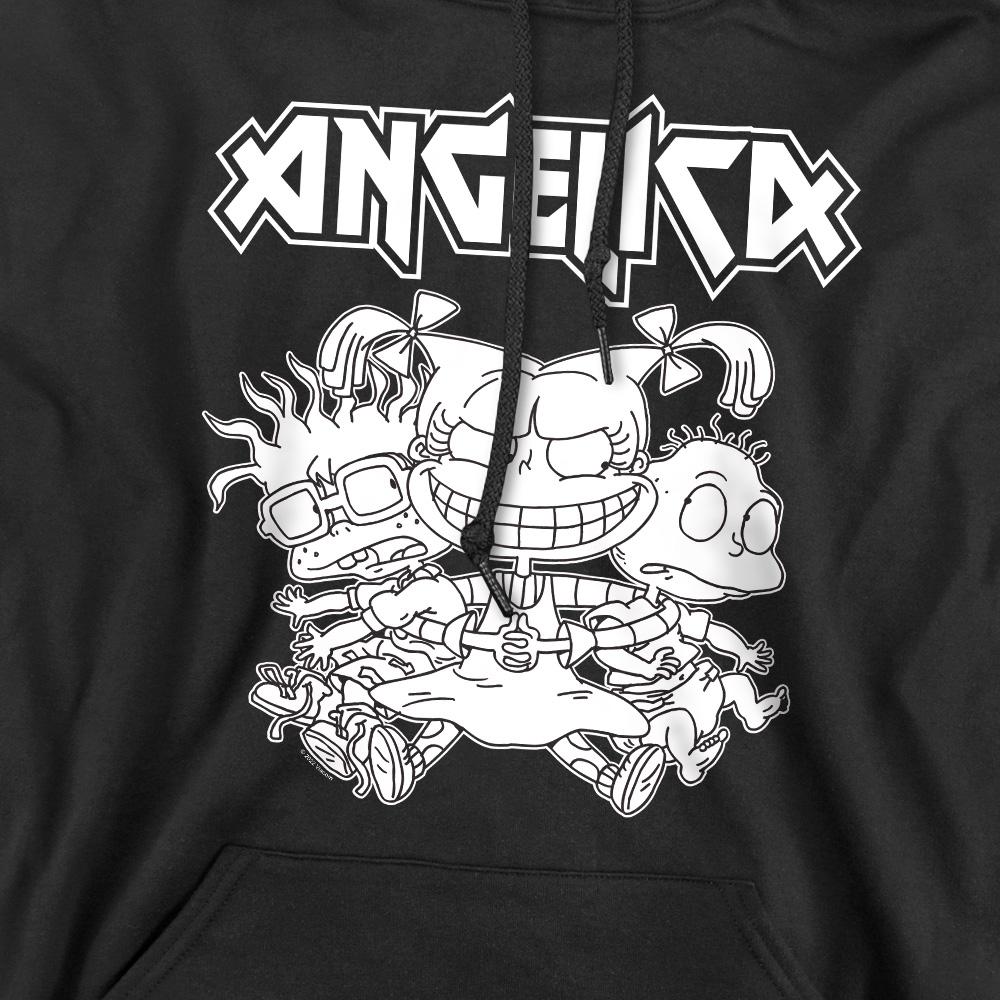Rugrats Mens Angelica Pickles Rocks Hoodie