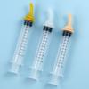 10ml/12ml Newborn Pet Feeding Oral Syringe Dog Cat Feeding Pacifier Medicine Dropper Syringe For Nursing Puppy Kitten