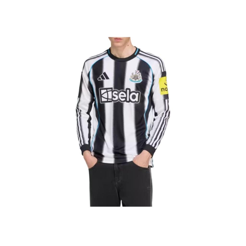 Adidas Letter Pattern Round Neck Slim Fit Long Sleeve T-Shirt Men Tops JP4152