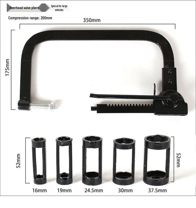 Valve Stem Seal & Spring Compressor Set for Overhead Valve Maintenance