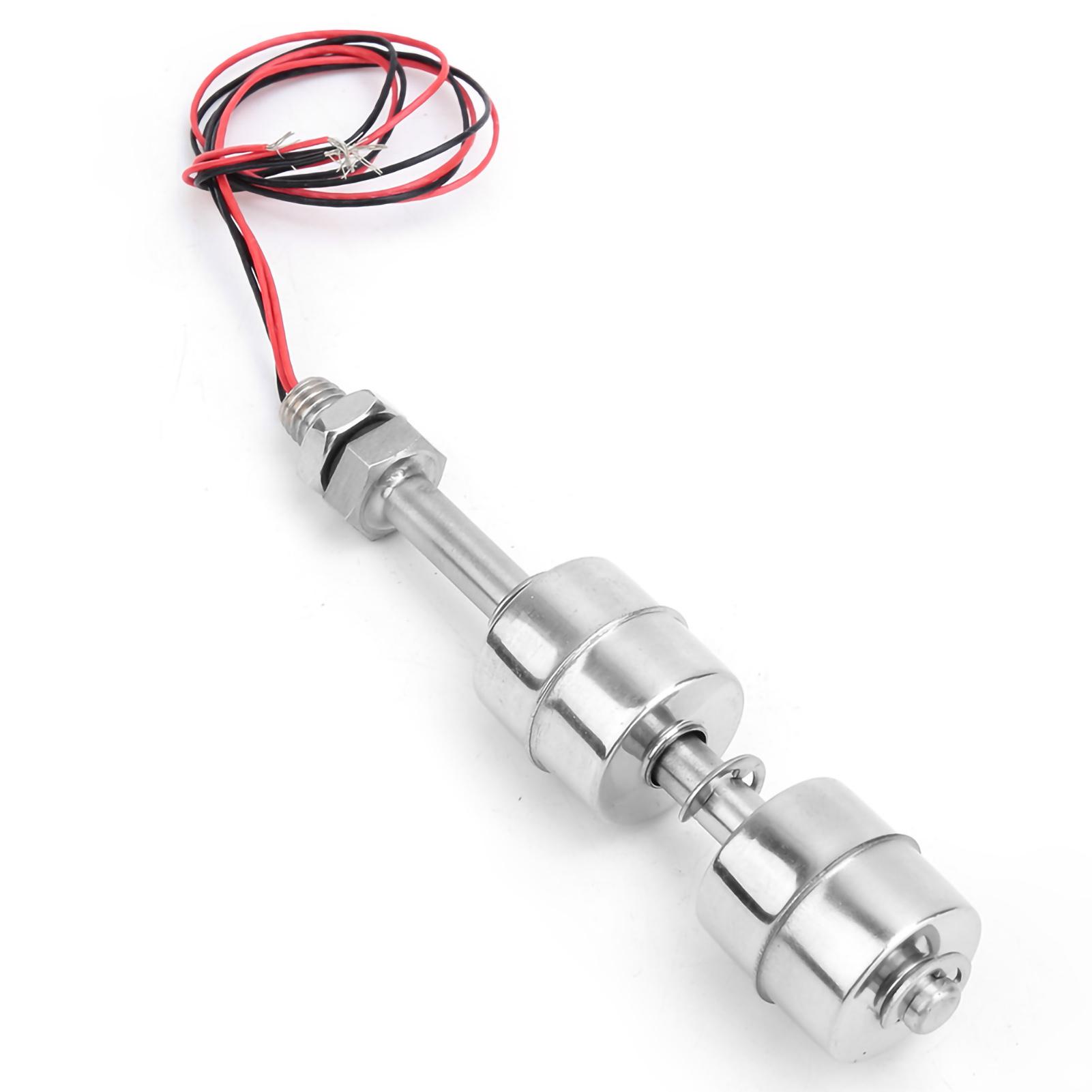 

Нержавіюча сталь подвійний кульовий поплавковий вимикач рівня води контролер датчика вимикача(100мм)