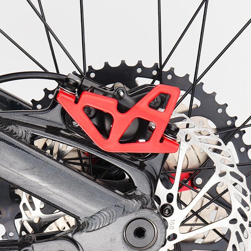 Cnc Aluminum Alloy Mountain Bike Rear Caliper Guard Plate Rear Brake Pump Protector Pump Protective Cover Easy Install