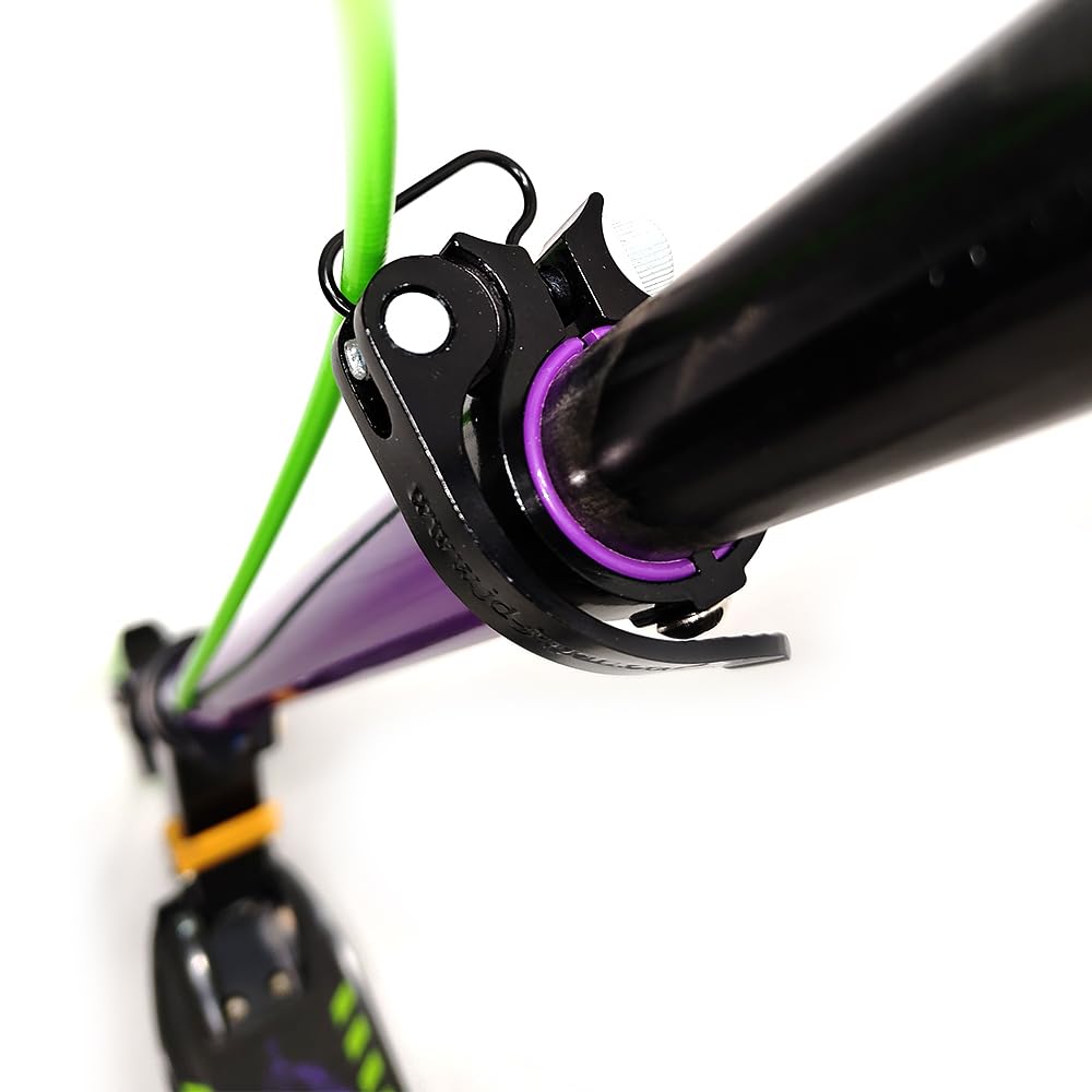 JD RAXOR LED Evangelion Modell Sparkesykkel for Barn fot perfekt for barneskole EVA MS-202B (med brems/håndbrems/2 hjul/sammenleggbar/4-tommers