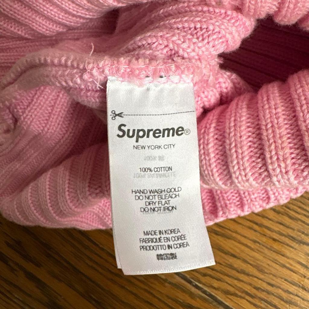Used Supreme Overdyed Beanie 25SS Knit Hat Beanie