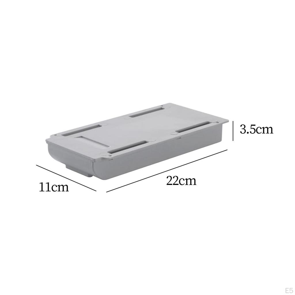Compact Desk Drawer Organizer with Secret Compartment