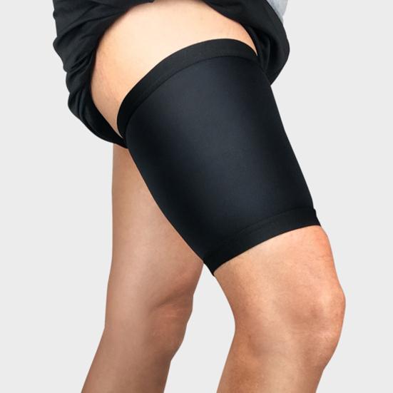 Sport Leg Thigh Brace Support Stretch Sleeve Unisex Compression Leg Protector