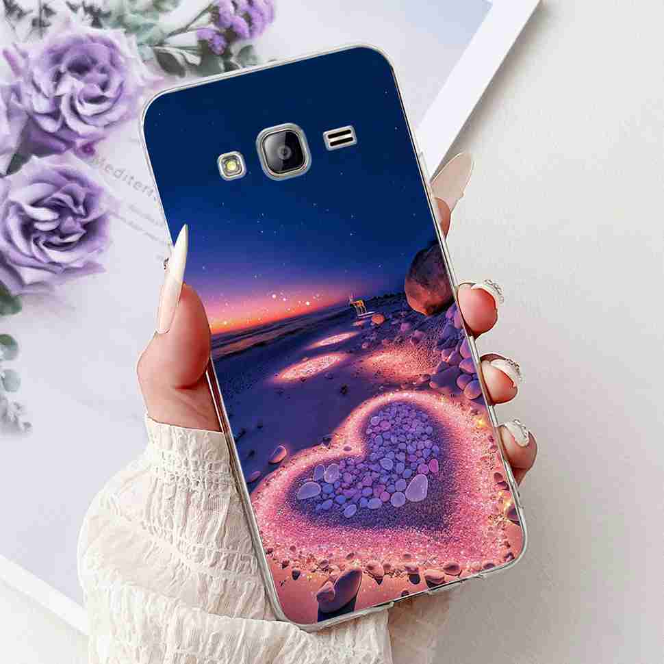 For Samsung Galaxy J5 Case Luxury Painted Cover Soft Slim Phone Case For Samsung J 5 J5 J500Y J500M 2015 Back Cover