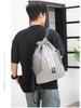 Multi-Sport Backpack: Badminton Racket, Basketball, Sneakers, Football, Swimming Gear, Drawstring, Large Capacity