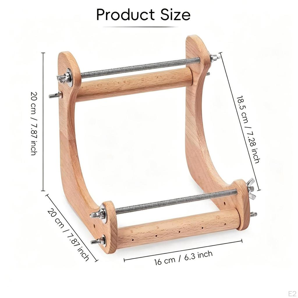 Telo per tessitura per perline in legno Strumento per la creazione di gioielli Braccialetti Hobby Versatile Braccialetto Fai da te