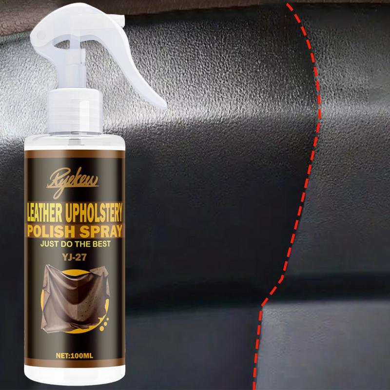 Auto Interior Cleaner Leather Conditioner Car Leather Restore Agent Leather Color Restorer 100ml Leather Cleaning Spray Leather