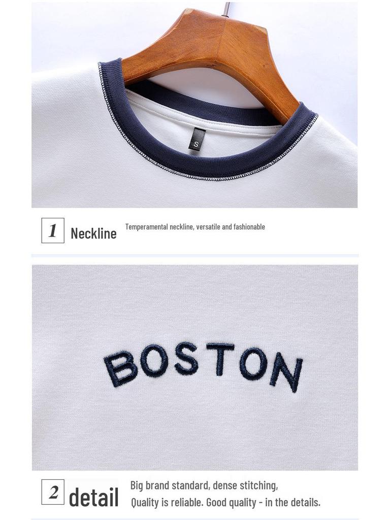 2026 Spring Women's Short Sleeve Printed Round Neck T-shirt
