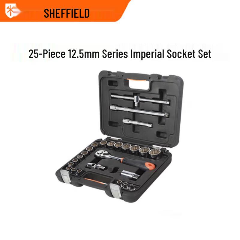Sheffield 25-Piece Imperial Socket Set