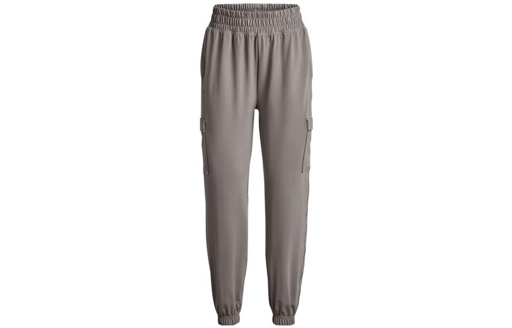Under Armour Meridian Knitted Sweatpants Women s Gray Moderate Cuffed Pants 1382524-294 L