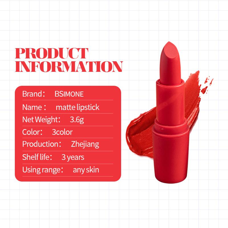 Affordable Matte Matte Lipstick Moisturising Not Easy To Fall Out Velvet Lipstick