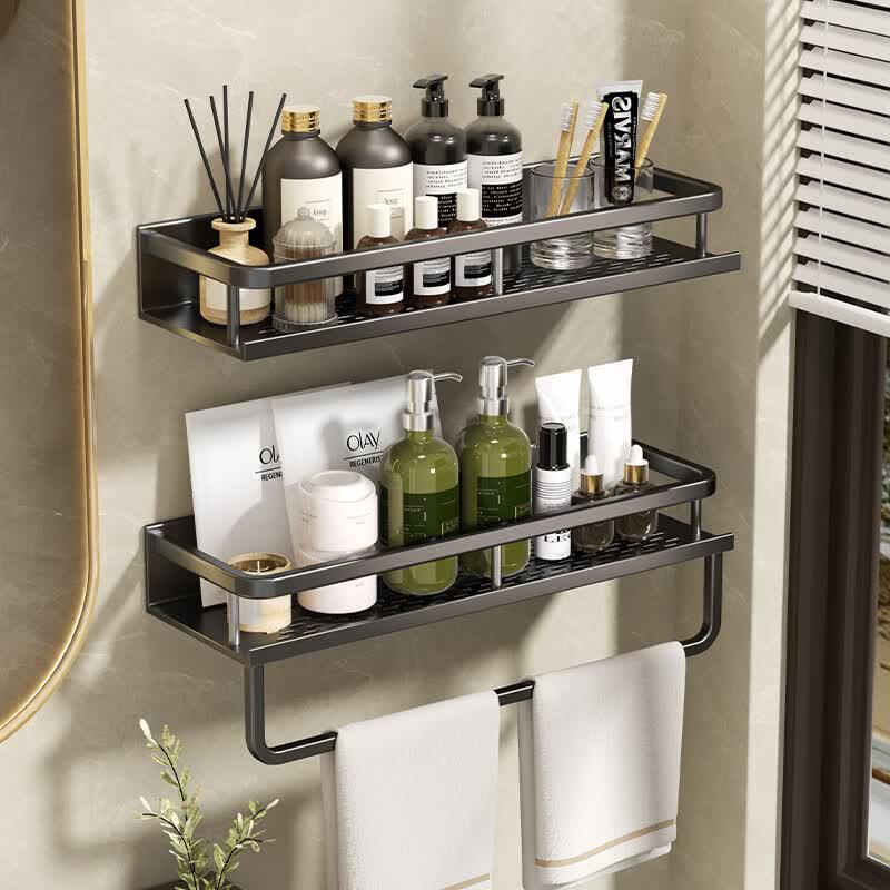 Danle Punch-Free Bathroom Wall Storage Shelf