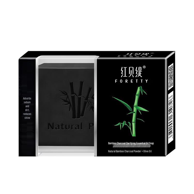 

Foretty Очищающее мыло для лица с бамбуковым углем