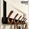 No-Drill Over-the-Door Hook Rack