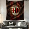 Ac Milan Crest Ornate Background Bedding 1 Duvet Cover 2 Pillowcase Without Core Bedding Set Duvet Cover And Pillowcase