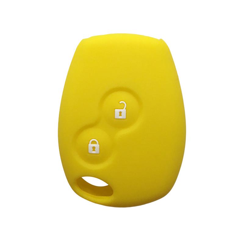 For Renault Twingo Silicone Key Cover for Renault Kangoo 2 Button for Renault DACIA Sandero Duster Megane Modus Key Cover Cap