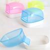 Plastic Enclosing with Door Dustproof Mini Pet Pet Sauna Box Pet Sand Bathtub Hamster Playing Hamster Bathroom