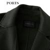 PORTS Women's Cashmere Long-Sleeve Mid-Length Coat