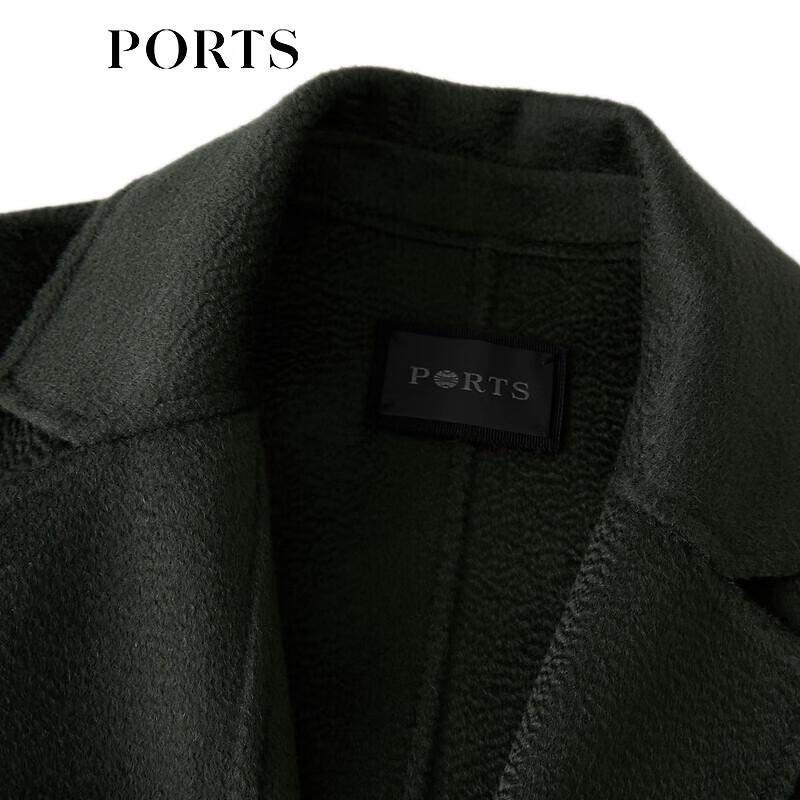 PORTS Women's Cashmere Long-Sleeve Mid-Length Coat