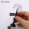 1/12 Dollhouse Shoe Cabinet Bookshelf Floor Lamp Wall Clock Dollhouse Living Room Furniture Decoration Dolls House Accessories