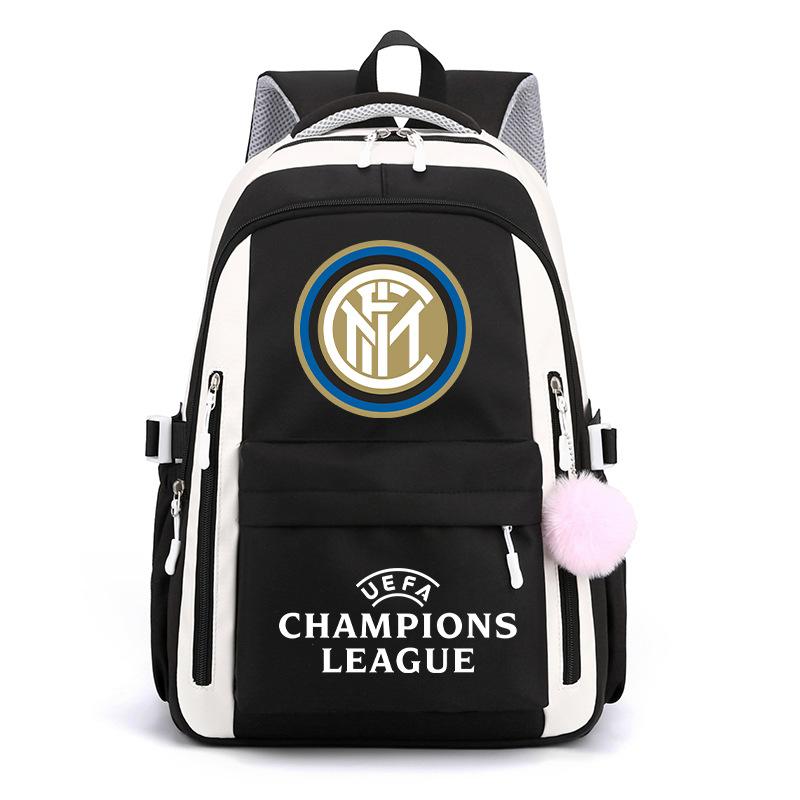3 Piece School Backpack Set for Students Large Capacity Oxford Cloth Schoolbag with Shoulder Strap and Pencil Case