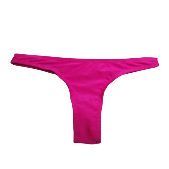 Slip bikini sfacciato da donna, perizoma a vita bassa, slip Rave, costume da bagno a taglio medio