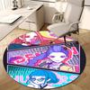 1pc KPop Demon Hunters10 Design Printed Area Round Carpet for Bedroom Living Room Home Decor Rugs Mat Non Slip Mat Rug for Bedside