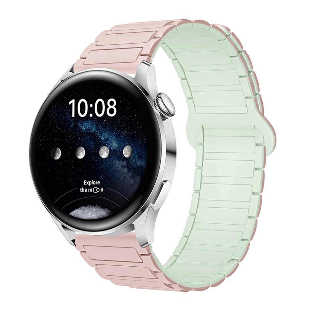 18mm 22mm 20mm Magnetic Silicone Strap For Samsung Galaxy Watch 7 6 5 4 44mm 40mm Sports Band For Galaxy Watch 4 6 Classic 47mm Huawei GT 4/5/6 41mm