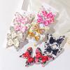 New 4Pcs Flower Butterfly Hair Clips Girls Favorite Fashion Lovly Barrettes Clips Gift Baby Hair Accessories