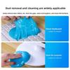 The Blue Multi-functional Cleaning Soft Rubber Keyboard Car Gap Dust Removal Putty Is Non-sticky To Hands and Leaves No Residue of Dust