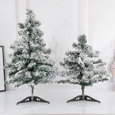 1 st Konstgjord julgran med snövit snö tall gran julgran Hemfest Trädgårdsdekor Ny Navidad Favörer Gåva