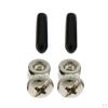 5x Adjustable Screws with End Cap Cover for Skipping Cable Workout