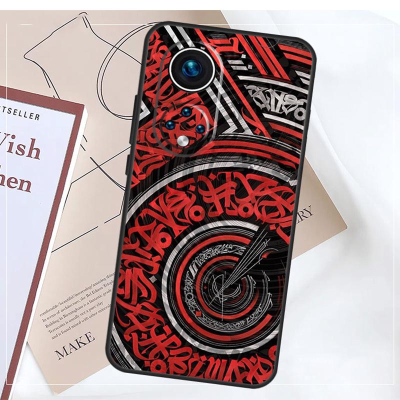 Pokras Lampas Art Graffiti Case For Honor Magic 7 Lite 5 6 V5 200 400 Pro 50 70 90 X9a X9b X9c X9d X8a X8b X8c Cover