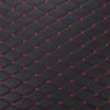 Diamond Pattern Quilted Leather Car Seat Cover & Mat