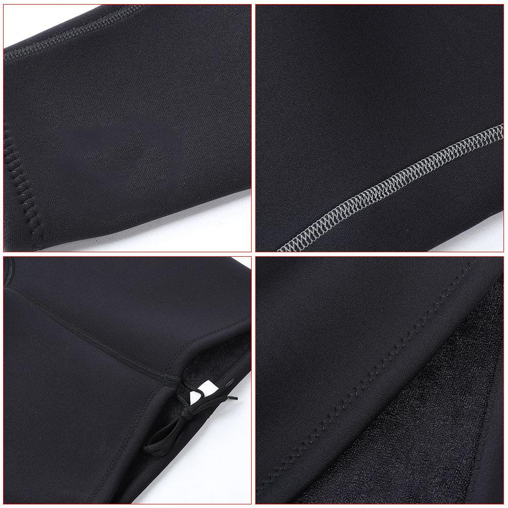 3MM Neoprene High Waist Lengthen Winter Diving Pants Snorkeling Warm Long Trousers Wetsuit(XXL)