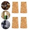 100Pcs Wine Corks Stopper Reusable Sealing Wood Lid Cap Wine Bottle Stopper for Bottle Bar Tools Kitchen Accessories