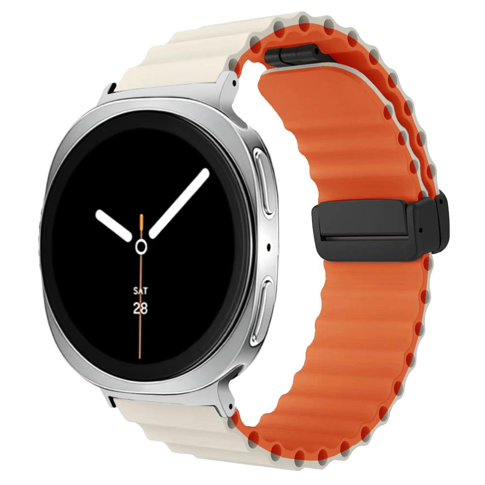 

Breathable Watchband for Samsung Galaxy Watch 8 Classic 46mm Ultra 47mm 2025 Sport Ocean Silicone Strap Galaxy Watch 8 40 44mm Galaxy 8 44mm 40mm