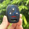 Key Fob Case Keychain For Honda Civic 4D Jazz Gr8 CR-V SRV FRV Fit CSX Chord 7 Accord Emblem Extra Screw Silicone Protection