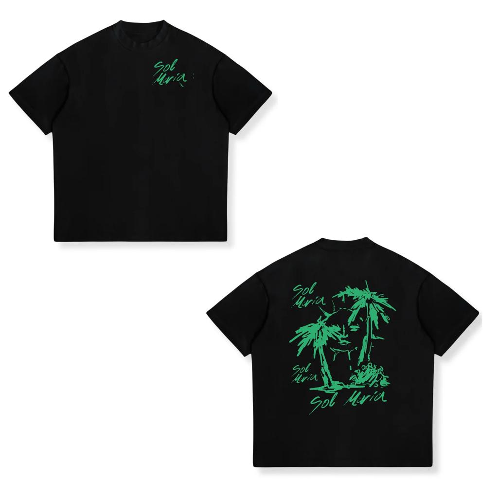 Eladio Carrion Sol Maria Tour 2024 Tshirt Unisex Clothes Fashion Hip Hop Oversized T Shirt Loose 100 Cotton Short Sleeve Tshirts