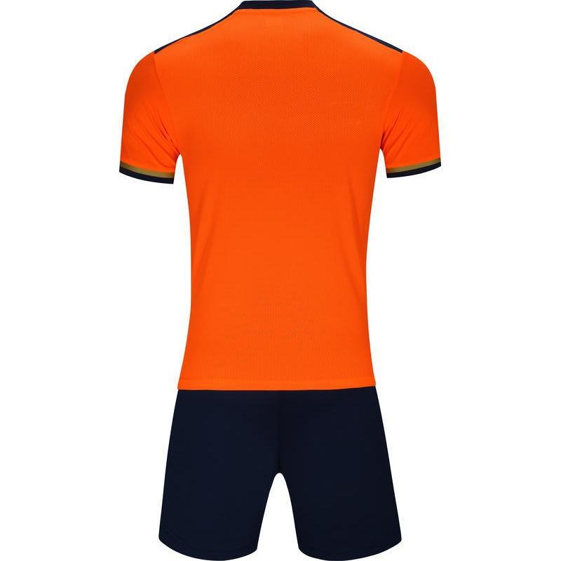 Soccer Uniform Set Short Sleeve Men'S And Women'S Adult Children Soccer Jersey Student Training Competition Team Uniform Quick Drying And Comfortable
